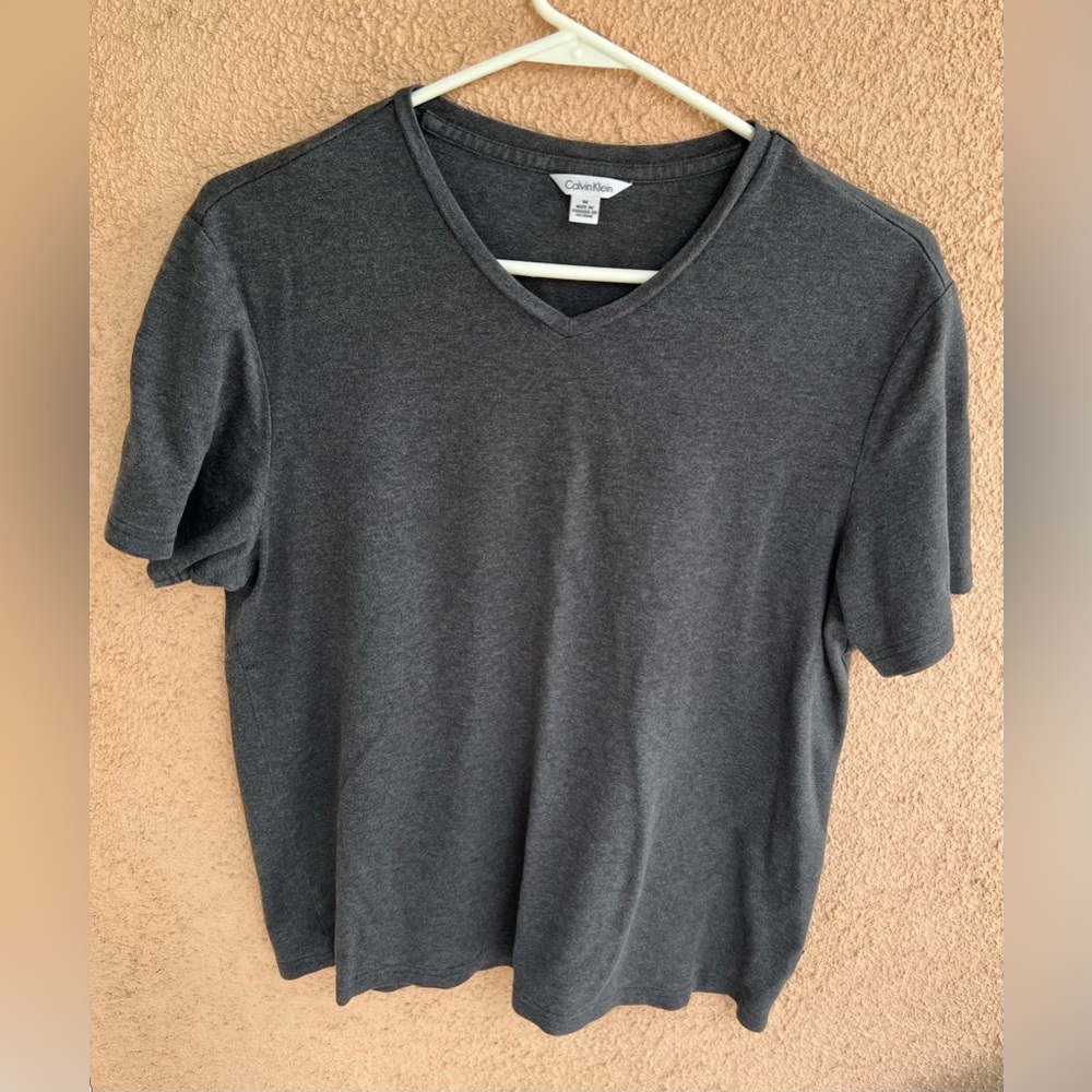 Calvin Klein Men's Cotton Stretch V-Neck Short Sleeve T-Shirt